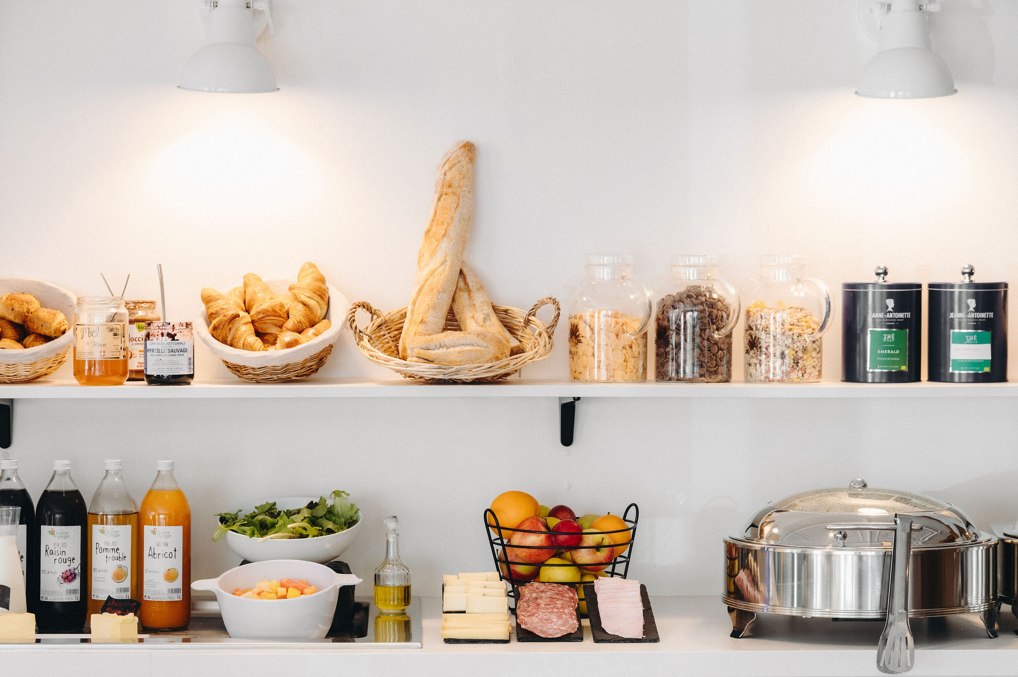 Petit-déjeuner buffet saint-gervais