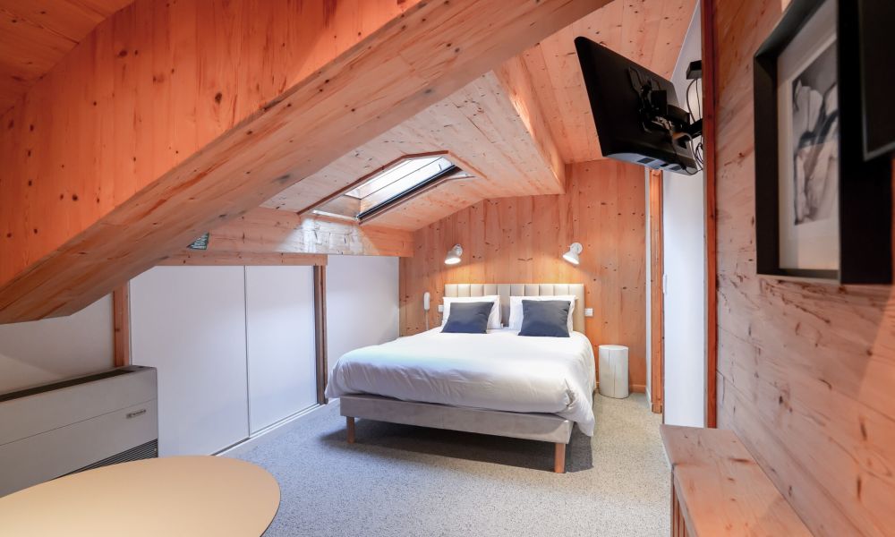 Chambre standard ou classique deux gares