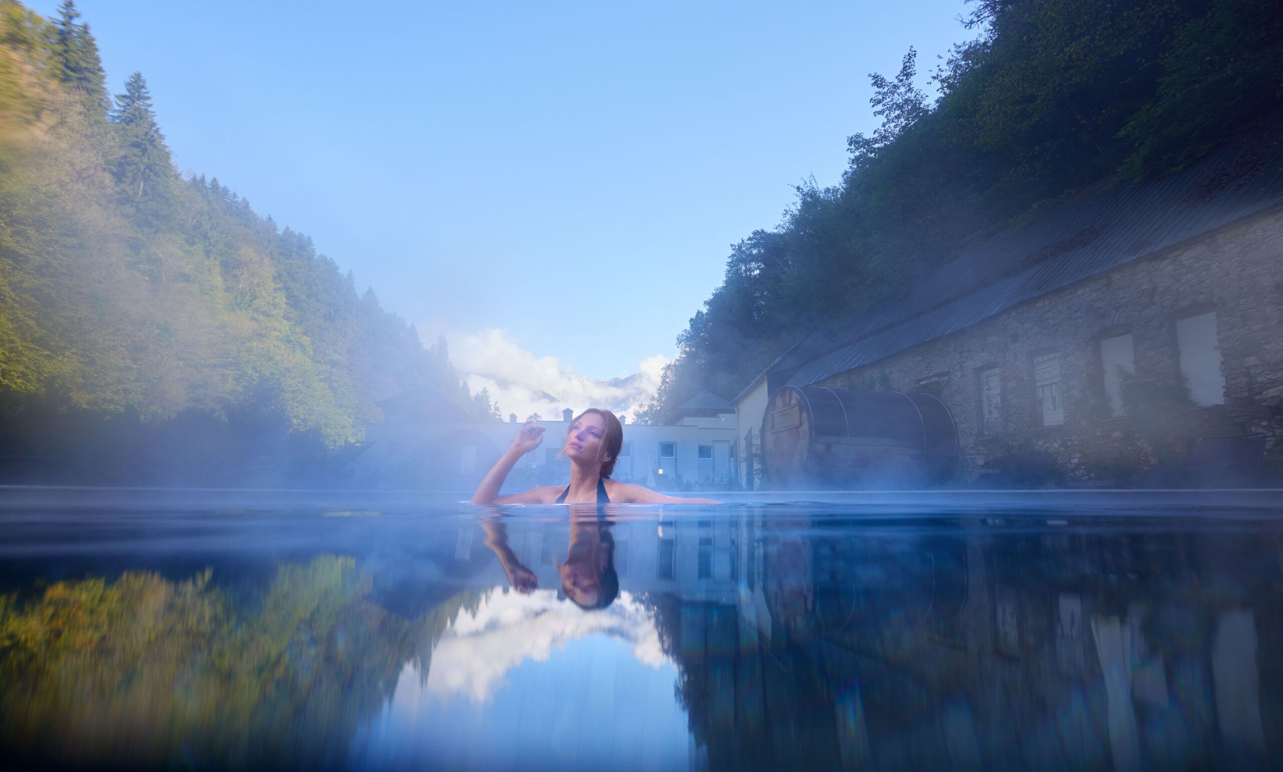 Cure thermale au Mont-Blanc