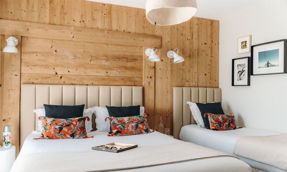 Superior triple room in Saint-Gervais